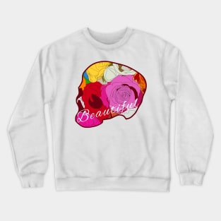 Beautiful skull Crewneck Sweatshirt